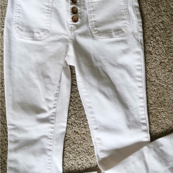 Pilcro and the Letterpress White Jeans Jeggings 27 - Picture 2 of 7